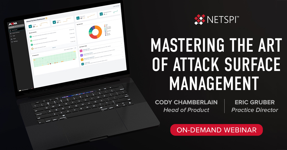 REGISTER NOW – Mastering the Art of Attack Surface Management